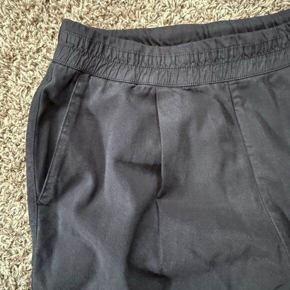 JAMES PERSE Single Pleat Relaxed Pull On Pants WOMEN'S joggers Size 2 Black - Picture 6 of 10